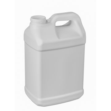 F-Style White HDPE - 2.5 Gallon Bottle