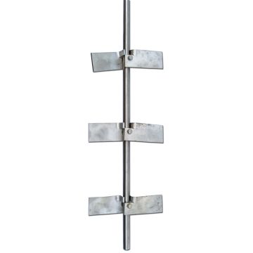 Folding Mixer Blade - Propeller - 27 Inch Long Shaft