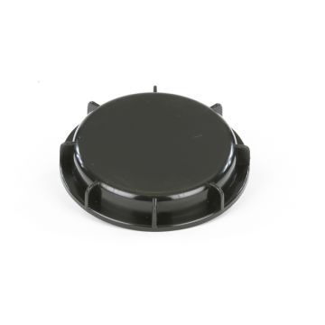2.25 Inch Shallow Black NPT Dust Cap
