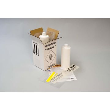 HAZMAT Packaging With HDPE Quart Cylinder Bottle