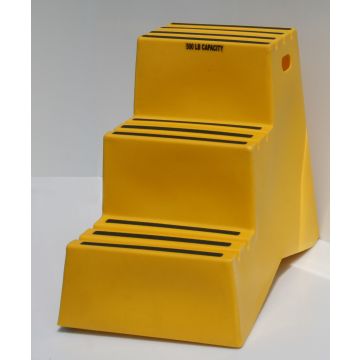 Industrial Portable Three Step Stool
