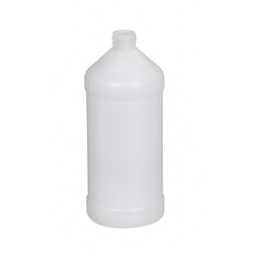 Plastic Modern Round Bottle – 32 oz.