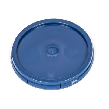 Plain Plastic Pail Lid with Tear Tab – Blue