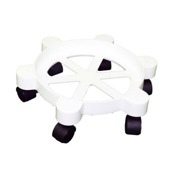 Pail Dolly for 5 and 6 Gallon Round Pails - White