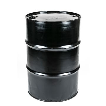 55 Gallon Closed Head Steel Drum with Epoxy Phenolic and Fittings, Reconditioned