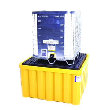 All Poly IBC Spill Pallet With Drain