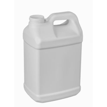 2.5 Gallon F Style Bottle, Poly, No Cap - White
