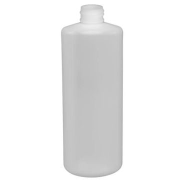 32 oz Natural HDPE Cylinder Bottle, 28-410