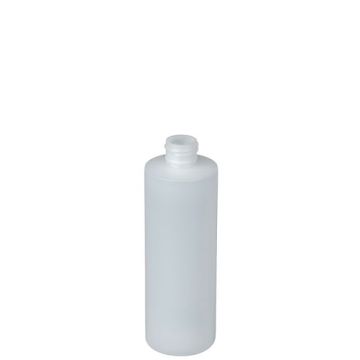 4 oz Natural HDPE Cylinder Bottle, 24-410