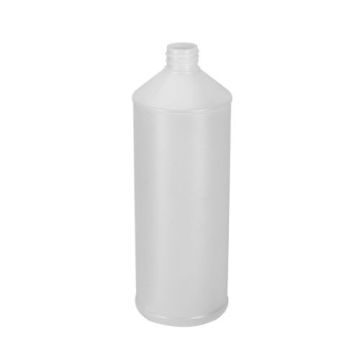 32 oz Plastic Round Bottle - Natural
