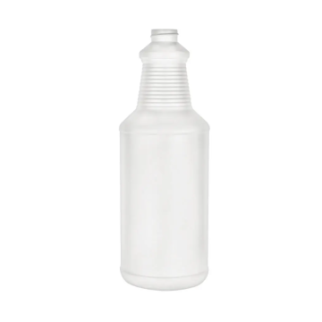 32 oz White HDPE Carafe Bottle, 28-400