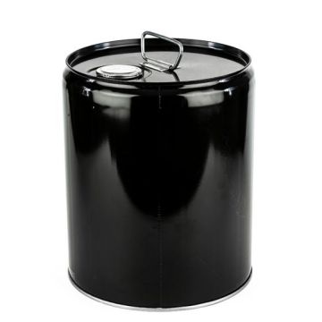 Tight head black pail