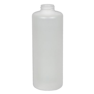 Plastic Round Cylinder Bottle – 32 oz.