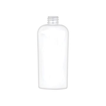 4 oz White PET Cosmo Oval Bottle, 20-410