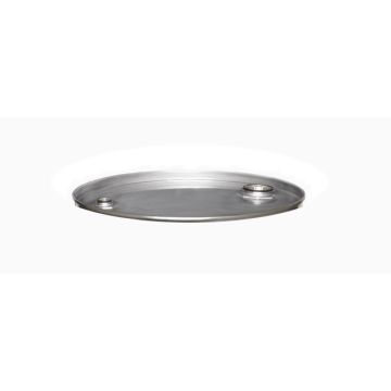 55 Gallon Stainless Steel Cover With Fittings
