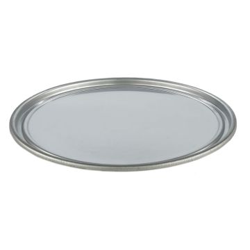 55 Gallon Plain Stainless Steel Cover