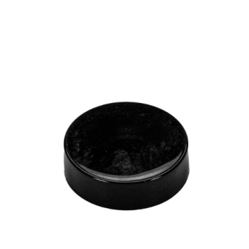 black cap with foam liner