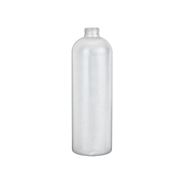 16 oz Natural HDPE Cosmo Round Bullet Bottle, 24-410