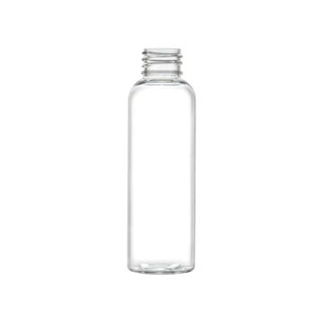 2 oz Clear PET Cosmo Round Bullet Bottle, 20-410