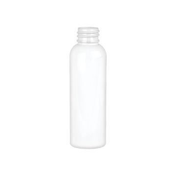2 oz White PET Cosmo Round Bullet Bottle, 20-410