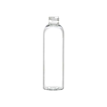 4 oz Clear PET Cosmo Round Bullet Bottle, 20-410