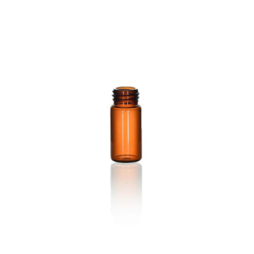 1 1/2 Dram Amber Glass Vial, 15-425