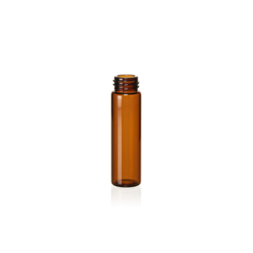 2 Dram Amber Glass Vial, 15-425