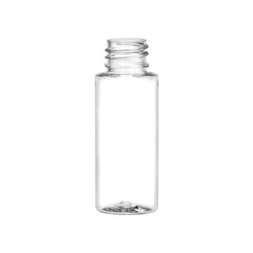 1 oz Clear PET Cylinder Bottle, 20-410
