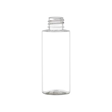 2 oz Clear PET Cylinder Bottle, 20-410