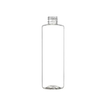 8 oz Clear PET Cylinder Bottle, 24-410