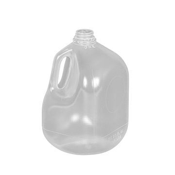 Clarified polypropylene milk jug