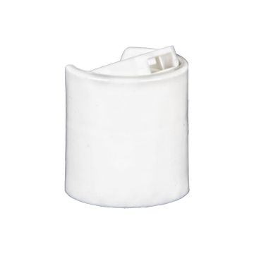 20-410 White PP Smooth Disc Cap