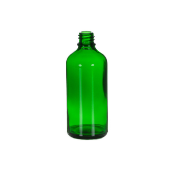 100 ml Green Glass Euro Bottle, 18 DIN