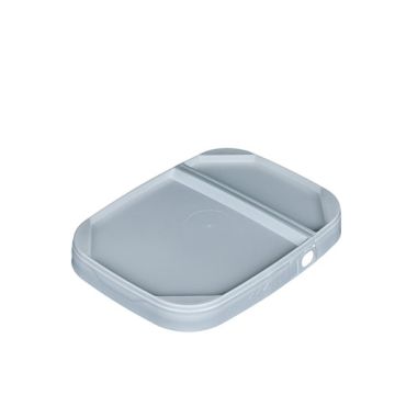1 Gallon Tall EZ Stor® Plastic Container Hinged Lid