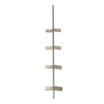 Folding Mixer Blade - Propeller - 38 Inch Long Shaft