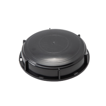 6 Inch Black One Piece IBC Lid
