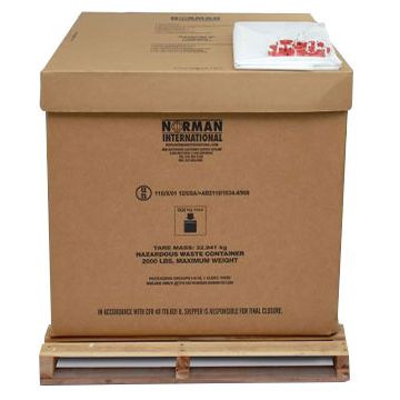 4G HAZMAT Certified Intermediate Bulk Container For Hazardous Waste