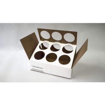 Hazmat Shipping Boxes For Six - 1 Quart Cans