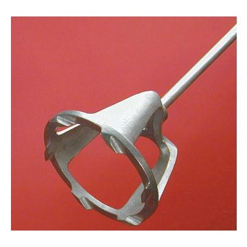 Heavy-Duty Plunge Mixer Blade - Round - 40 Inch Long Shaft