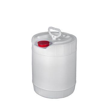 White closed head pail