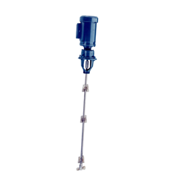 High Viscosity Gear Drive Closed Head Drum Mixers