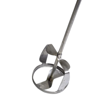 Jiffy Powered Mixer Blade - Round - 14 3/4 Inch Long Shaft