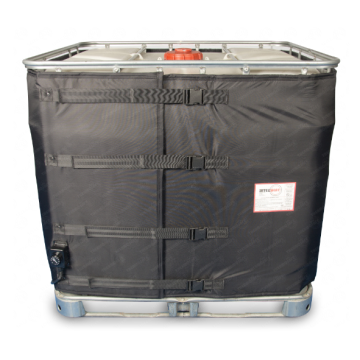 InteliHeat Flexible Heating Jacket for 275 and 330 Gallon Plastic IBC Totes