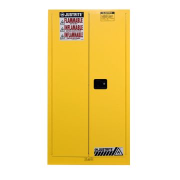 Justrite® Safety Cabinets Vertical Drum Storage 2 Door Self Closing