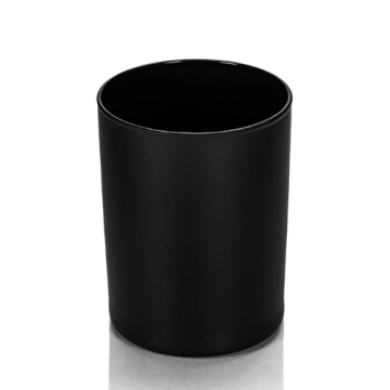 13.5 oz Matte Black Glass Libbey Heavy Base Rocks