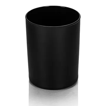 13.5 oz Matte Black Glass Libbey Heavy Base Rocks