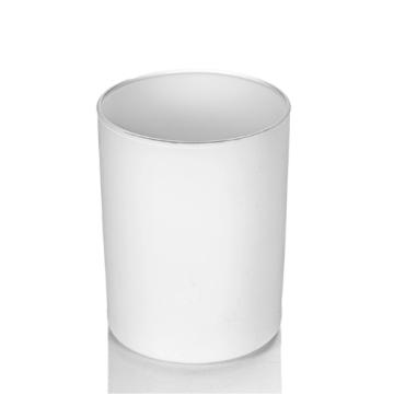 13.5 oz Matte White Glass Libbey Heavy Base Rocks