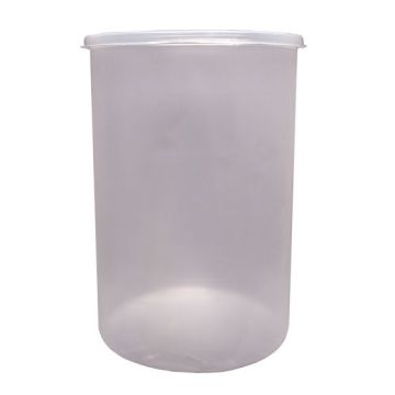 55 Gallon LDPE Natural Rigid Straight-Sided Drum Liner - 15 mil 