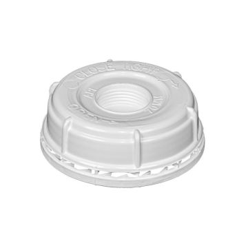 Plastic Tamper Evident Screw Cap with ¾” Reducer and Gasket – 70mm Buttress