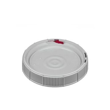White pail lid